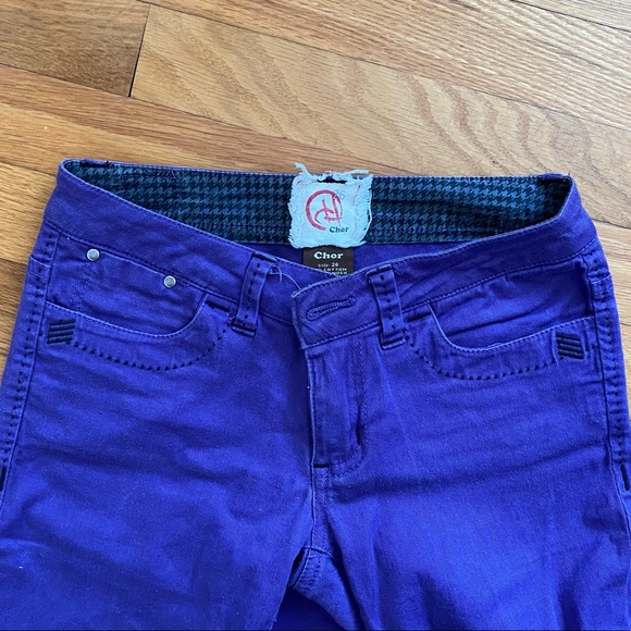 Purple Chor skinny pants - Picture 3 of 4